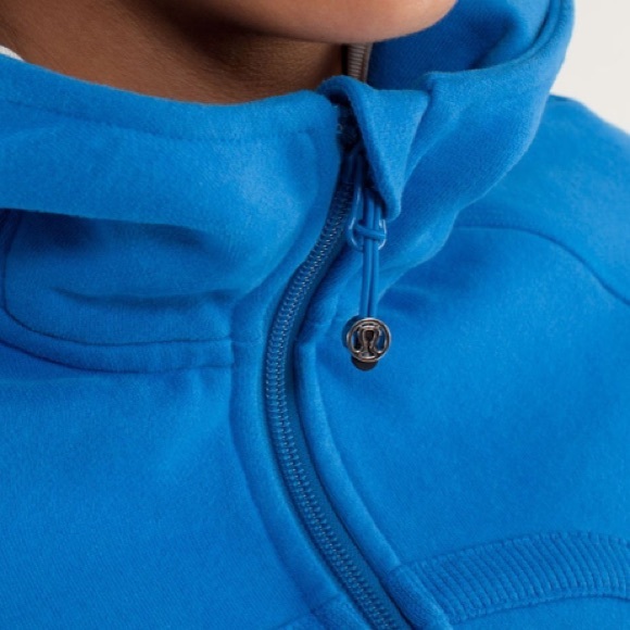 Lululemon Scuba Hoodie *Stretch Beaming Blue size 8 - Picture 3 of 15